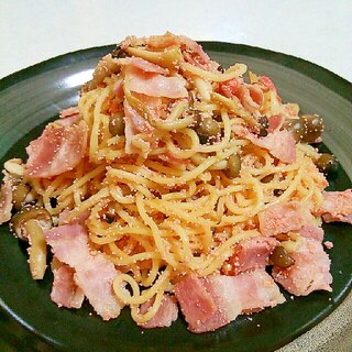 パスタ風☆たらこ焼きそば